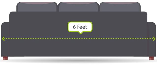 how to measure a couch